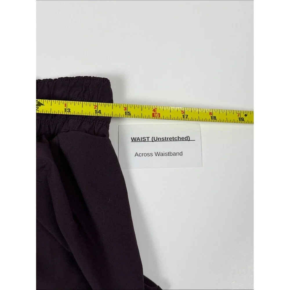 Athleta HIIT It 2-in-1 Shorts Medium Purple Athletic Running Workout Lined